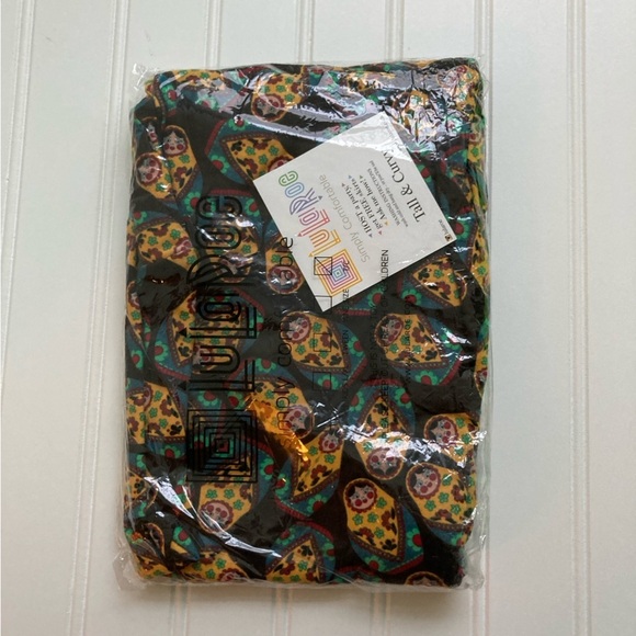 NWT LulaRoe TC Leggings Russian Matryoshka Babushka Nesting Dolls rare unicorn - Picture 1 of 3